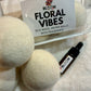 Floral Vibes - Eco-Friendly Wool Dryer Balls w/ Fragrance